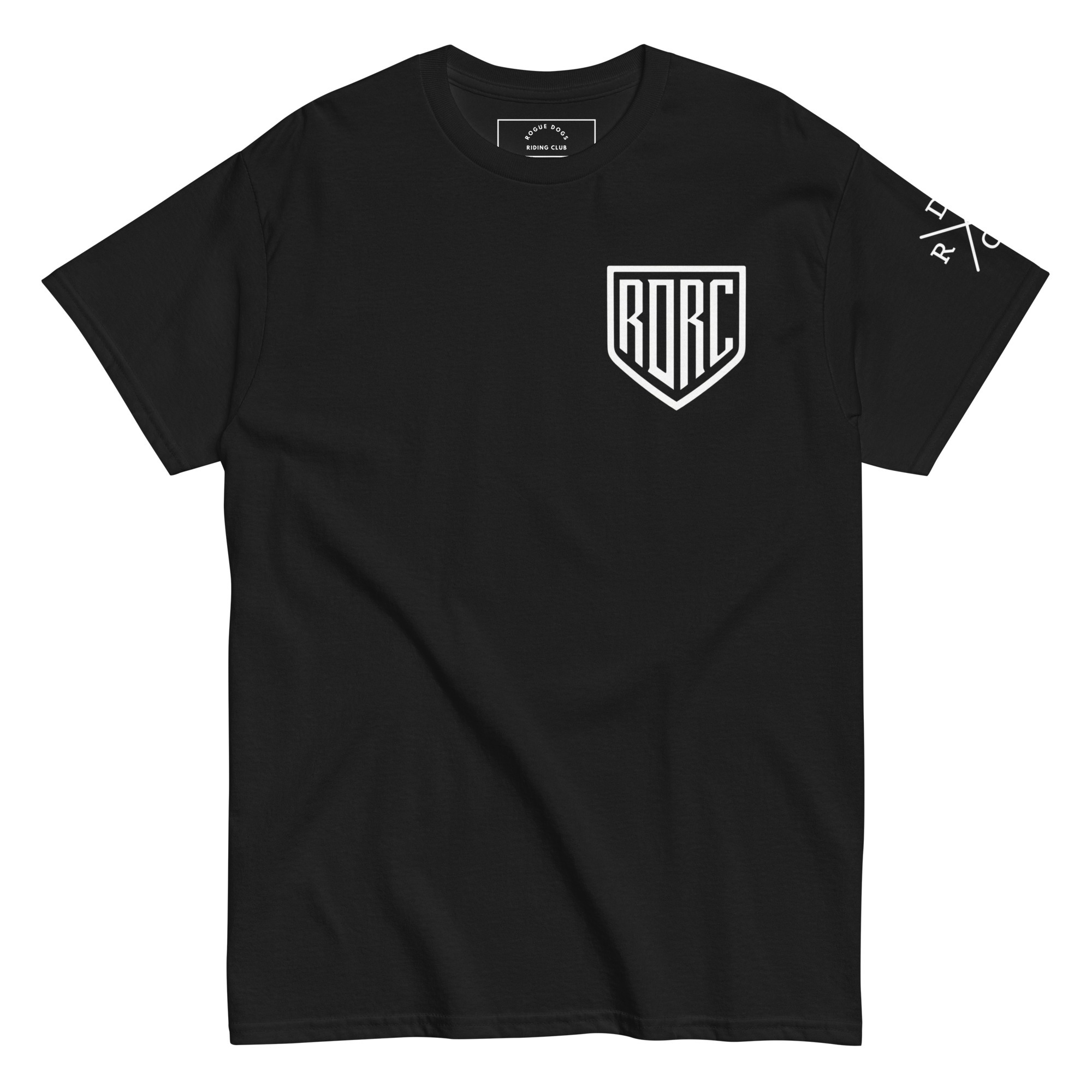 RDRC Heavy Grunge Block Tee (Black & White)