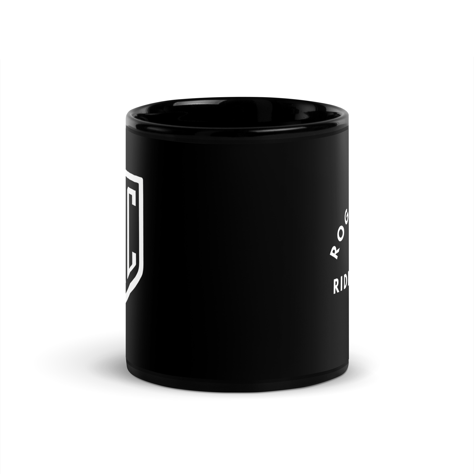 RDRC Black Glossy Mug - Image 4