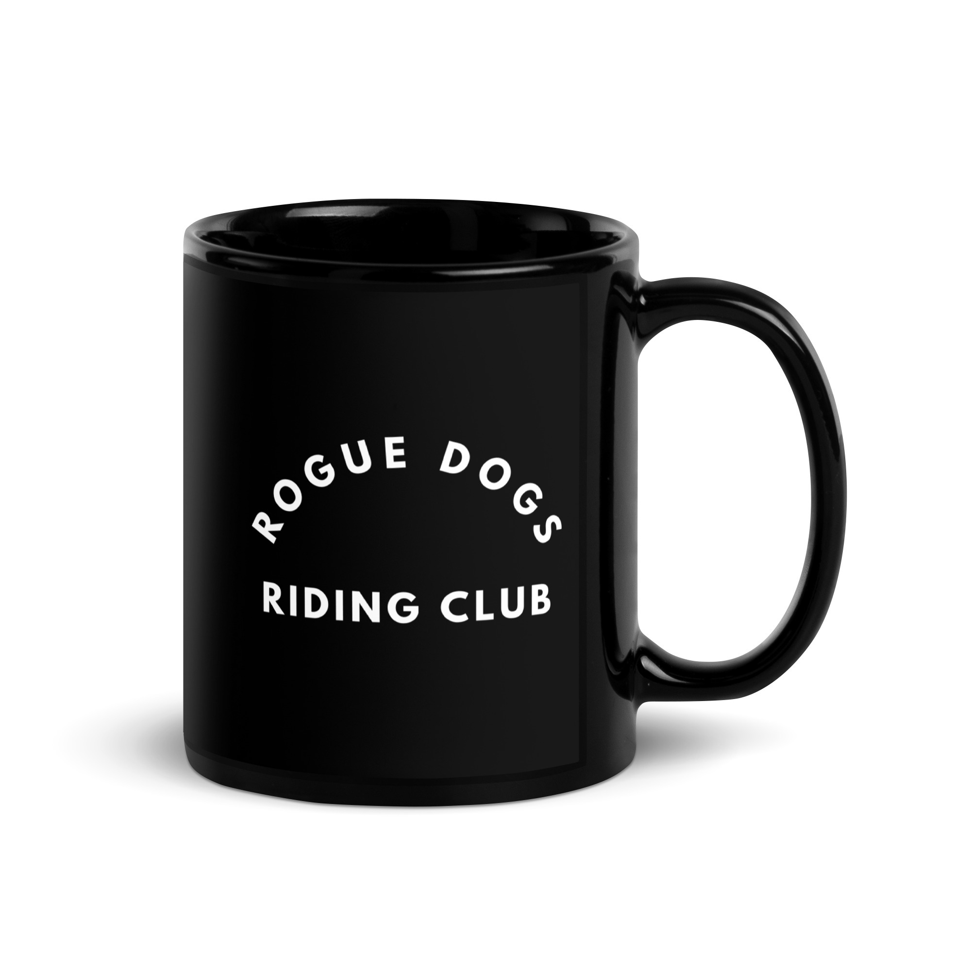 RDRC Black Glossy Mug - Image 3
