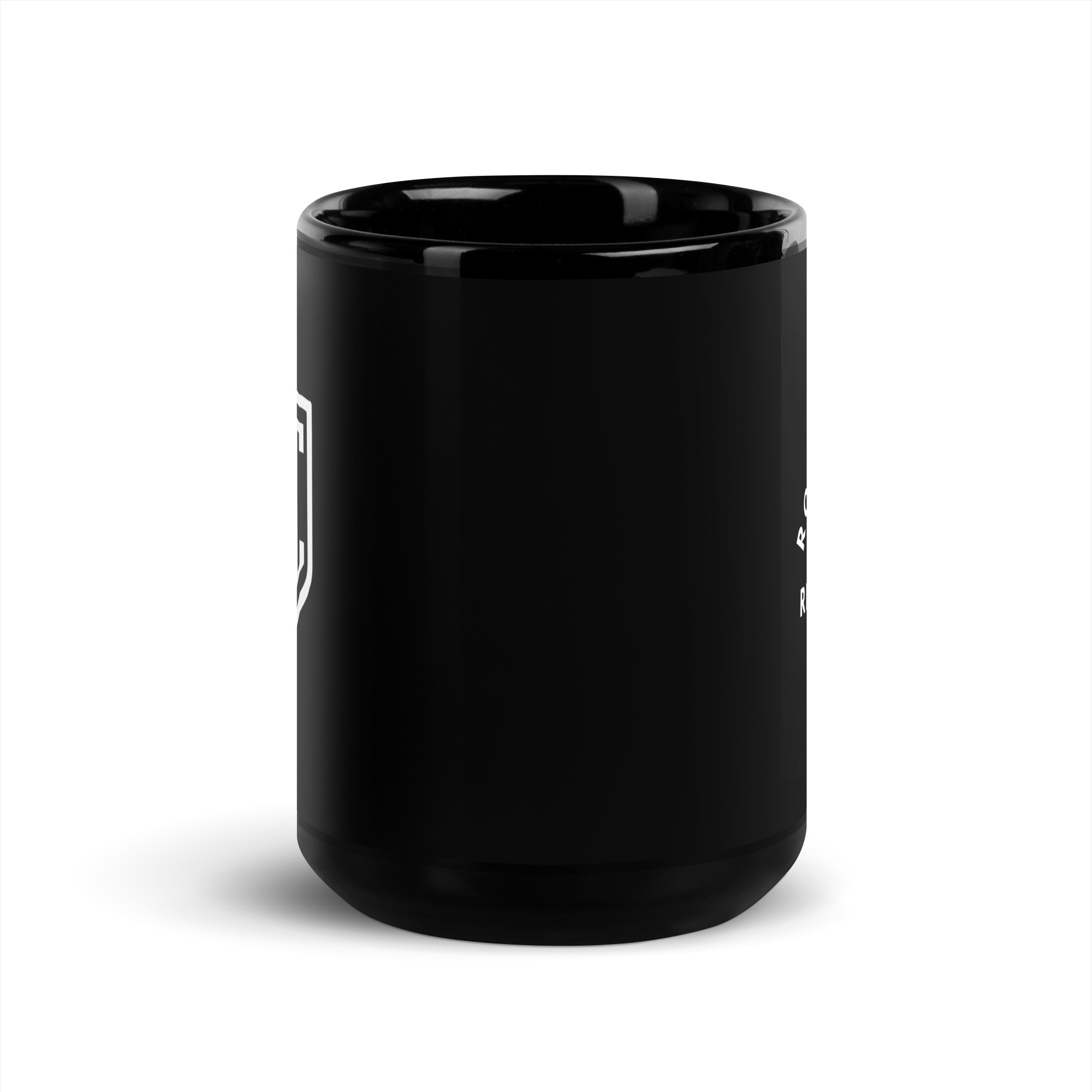 RDRC Black Glossy Mug - Image 6