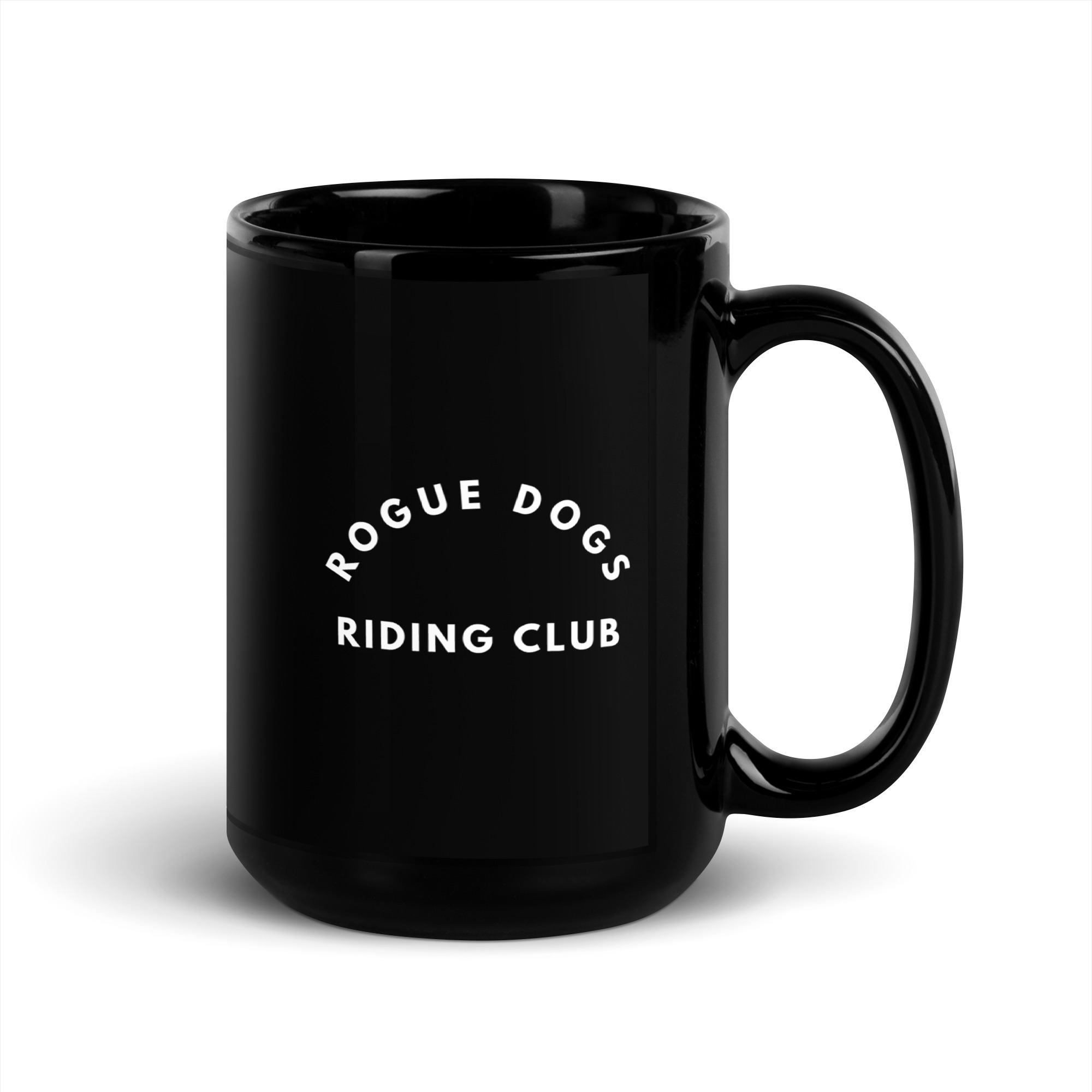 RDRC Black Glossy Mug - Image 5